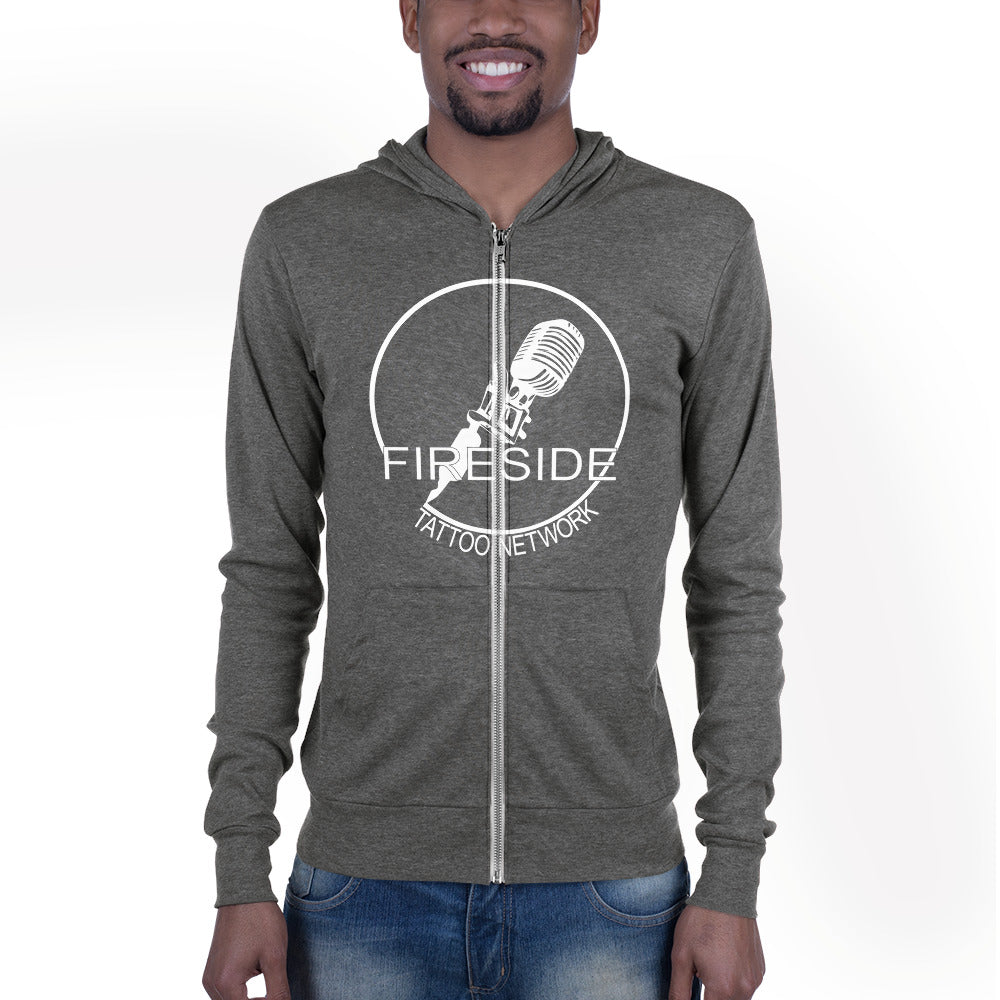 Classic Logo Unisex zip hoodie