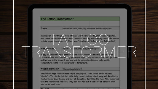 Fireside Tattoo Transformer Worksheet